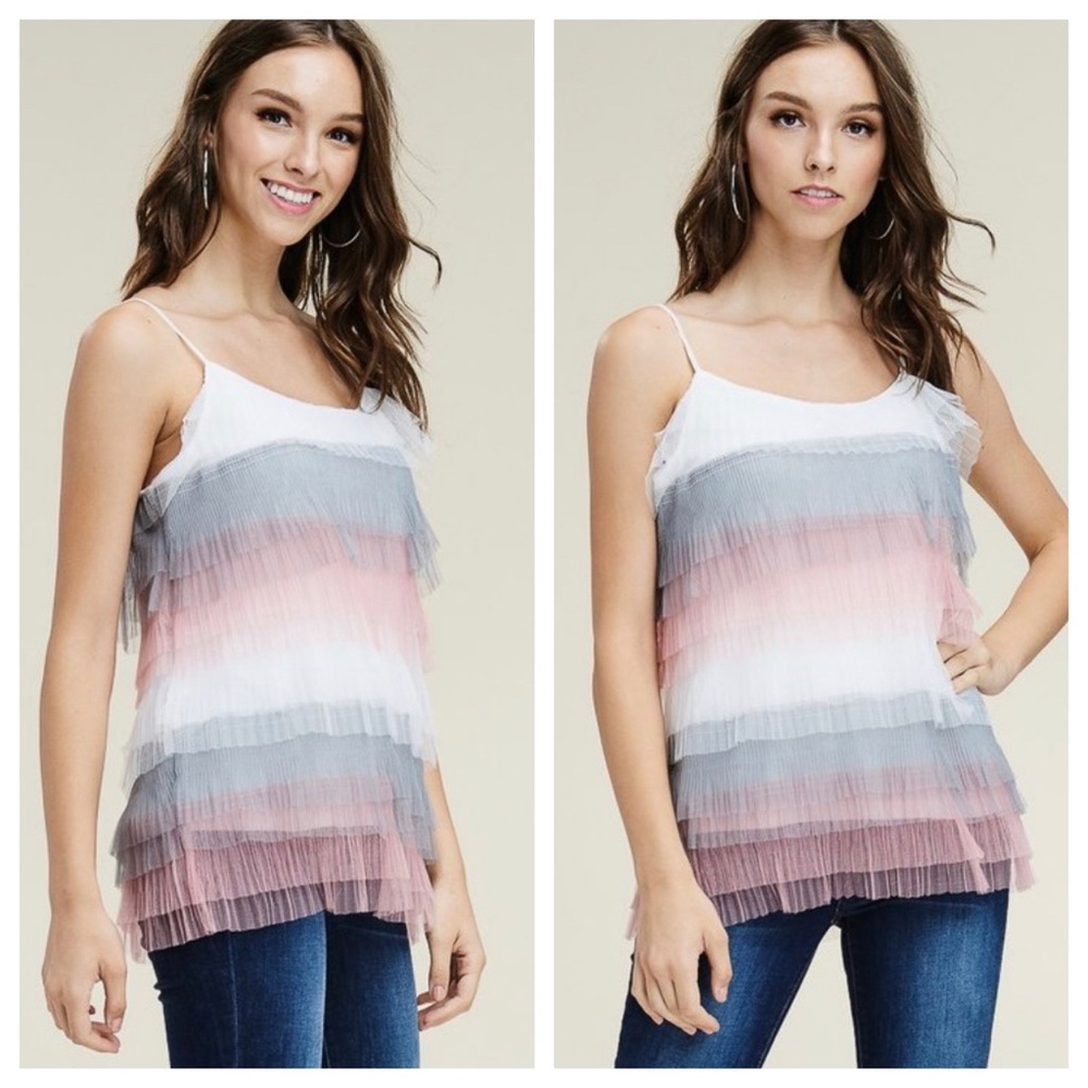 Layered cami top - Picture 2 of 5